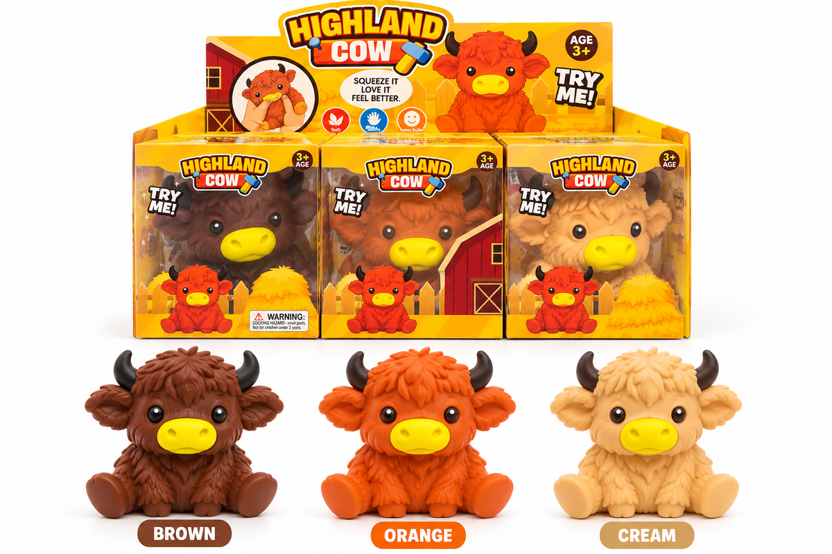 Highland Cow Squishy