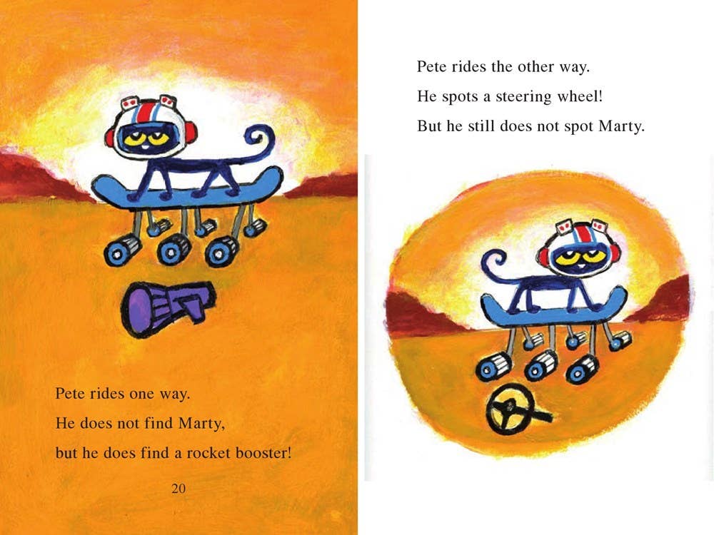 Pete the Cat's Mars Mission : James Dean