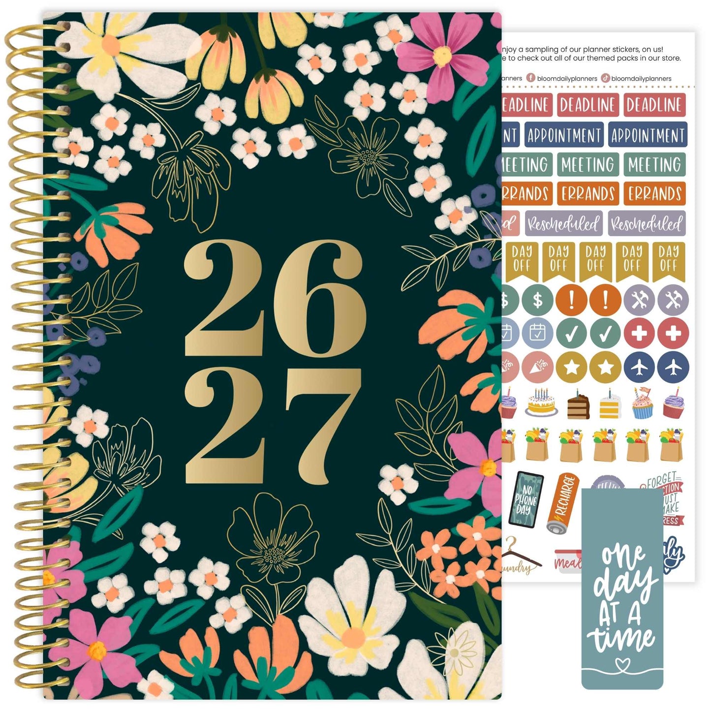 2026-2027 Soft Cover Academic Planner - 5" x 8" size: Coastal Calm