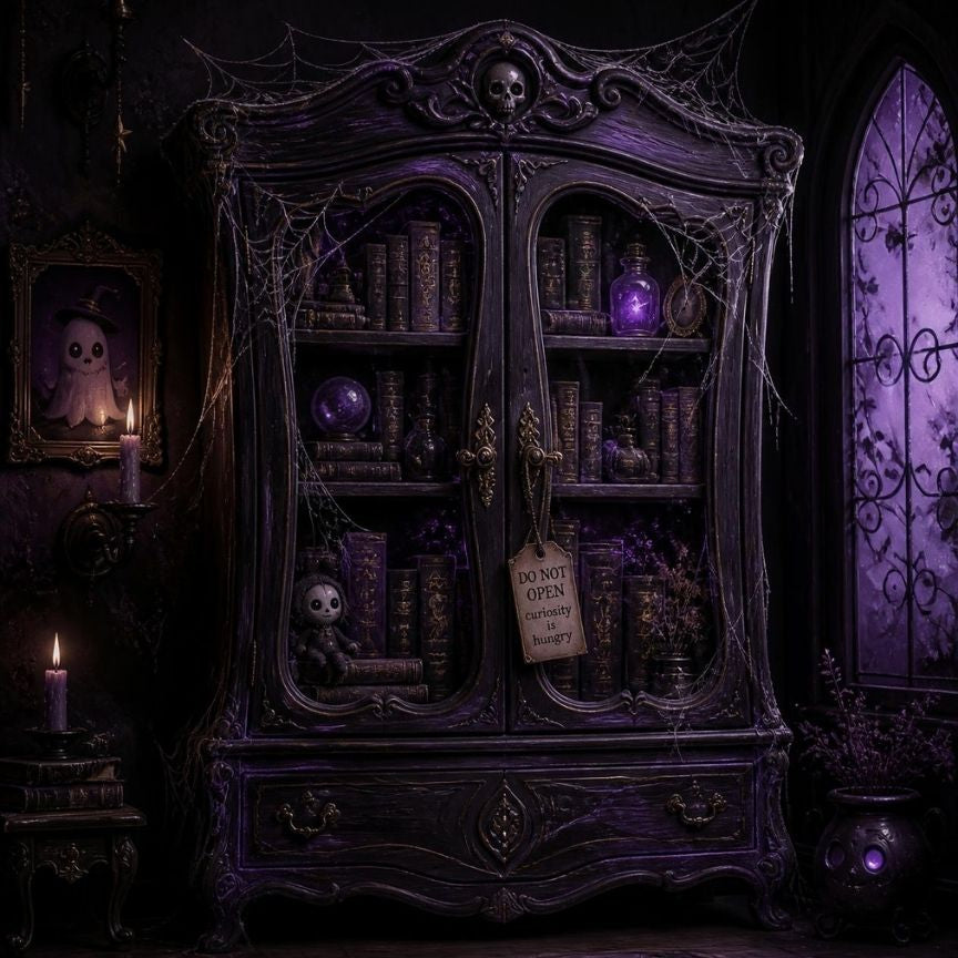Twilight Purple Cabinet