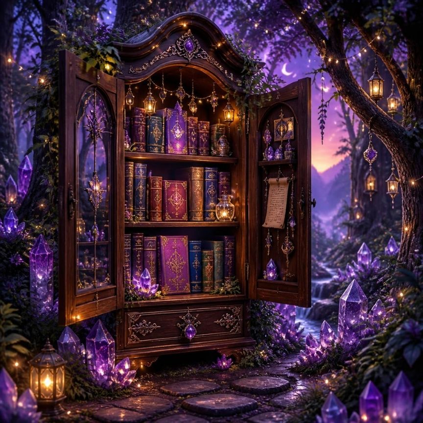 Amethyst Cabinet
