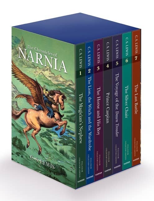 Chronicles of Narnia Full-Color Paperback 7-Book Box Set