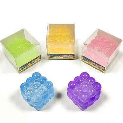 Maltose Cube Squeeze Toy Stress Relief fidget Toy: Purple