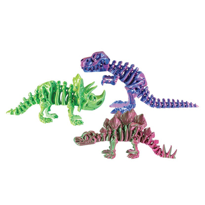 3D PRINTED DINOSAURS     12/BOX