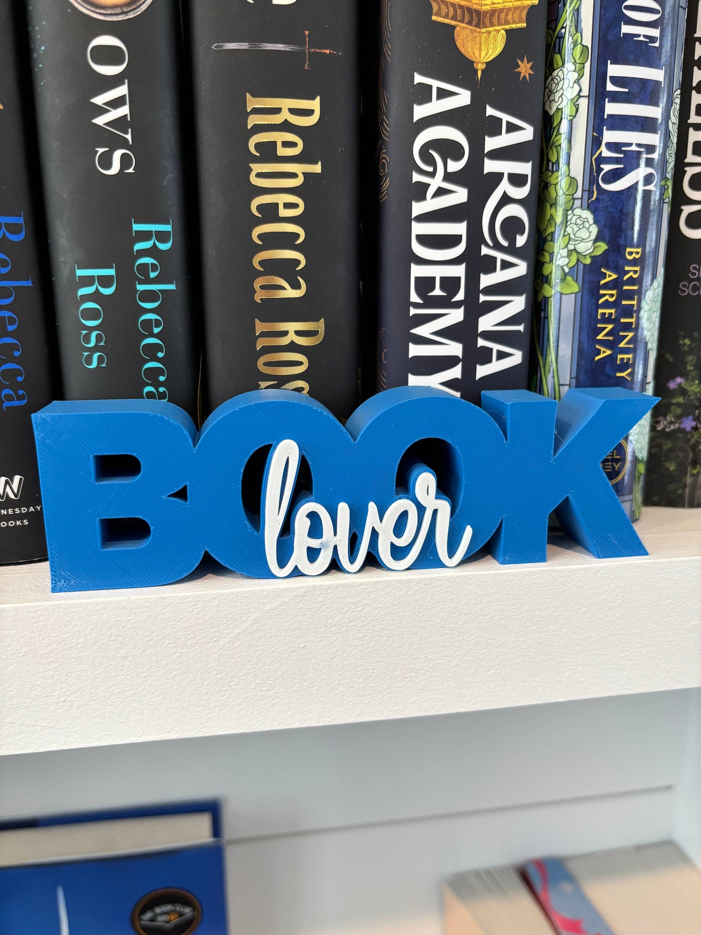 Book Lover Sign: Red
