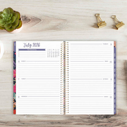 2026-2027 Soft Cover Academic Planner - 5" x 8" size: Coastal Calm