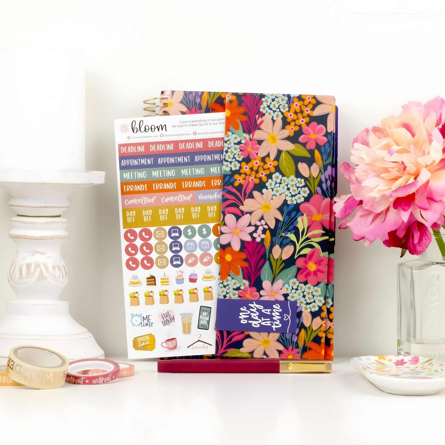 2026-2027 Soft Cover Academic Planner - 5" x 8" size: Coastal Calm
