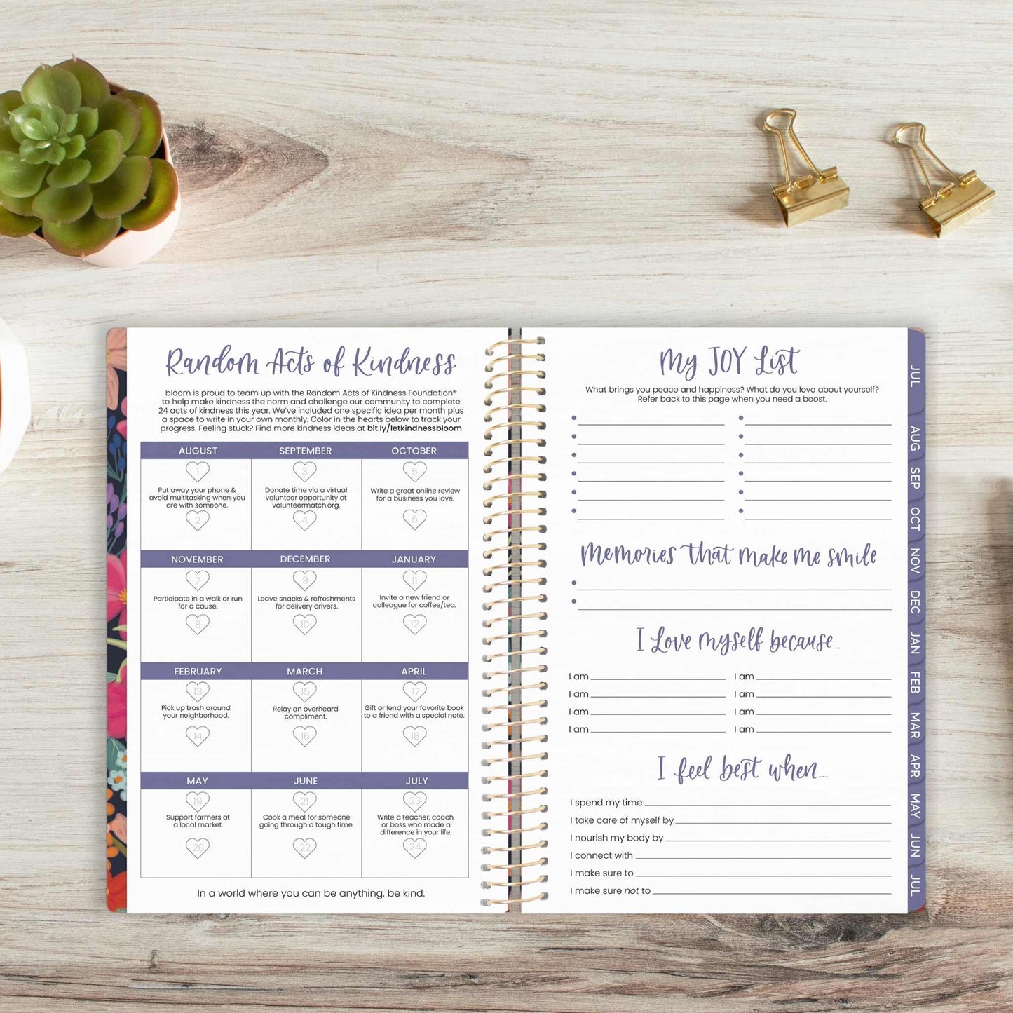 2026-2027 Soft Cover Academic Planner - 5" x 8" size: Coastal Calm