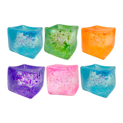 Fun Doh JUMBO Squishy Cube | Viral Assortment - 6/Display: Wholesale Price