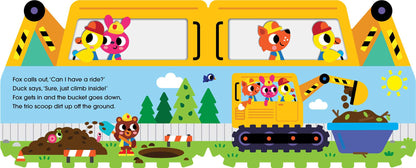 Digger's Busy Day by: Board Books; 8 pages / English