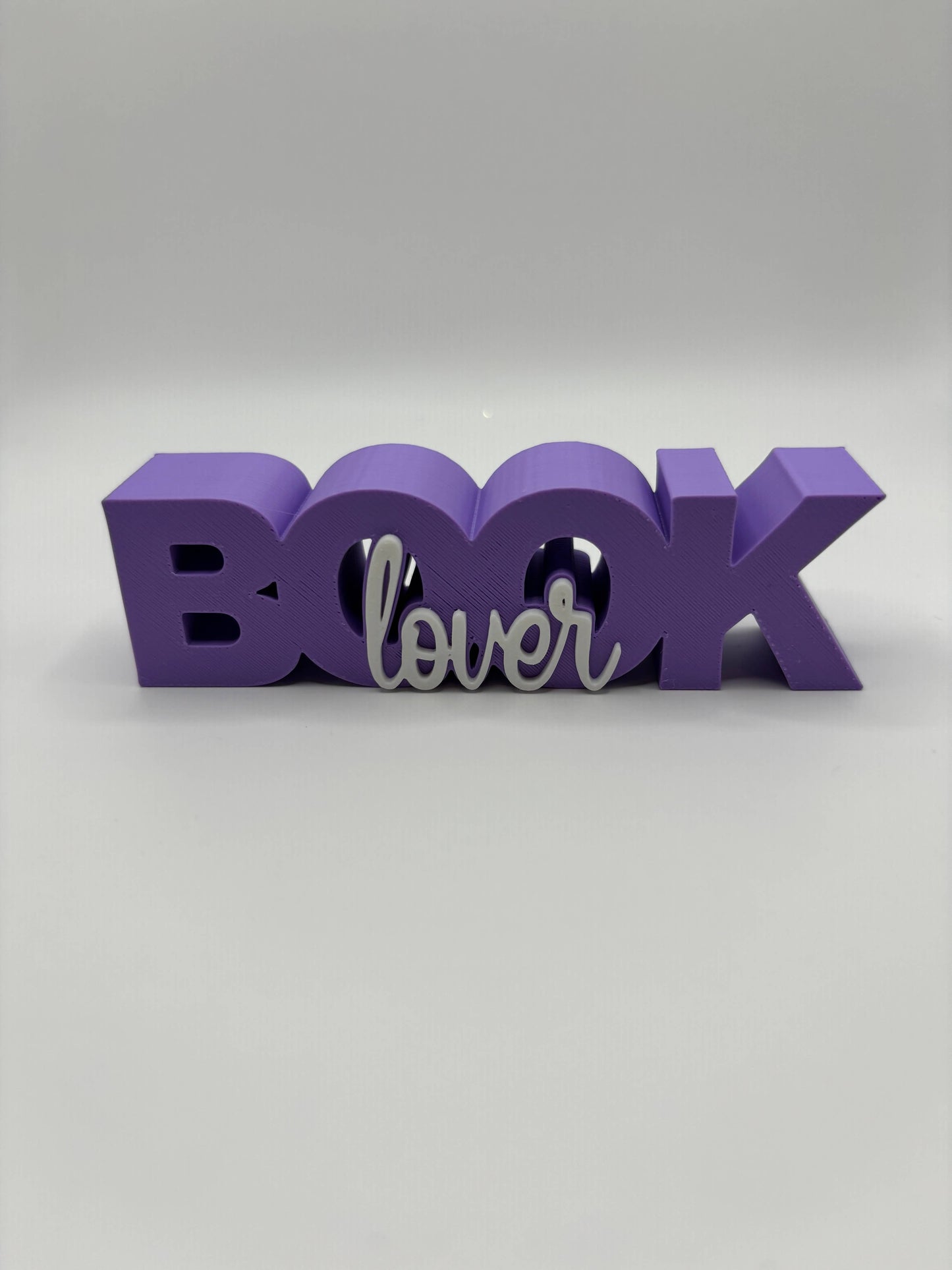 Book Lover Sign: Red