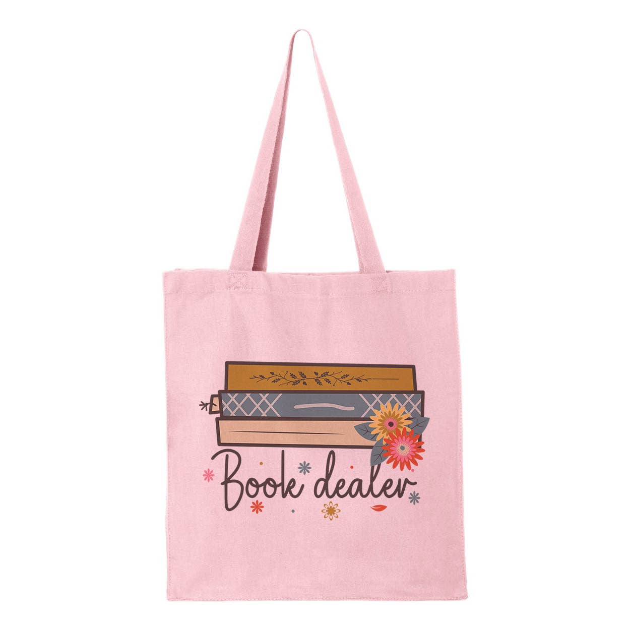 Book Dealer Tote Bag: Natural