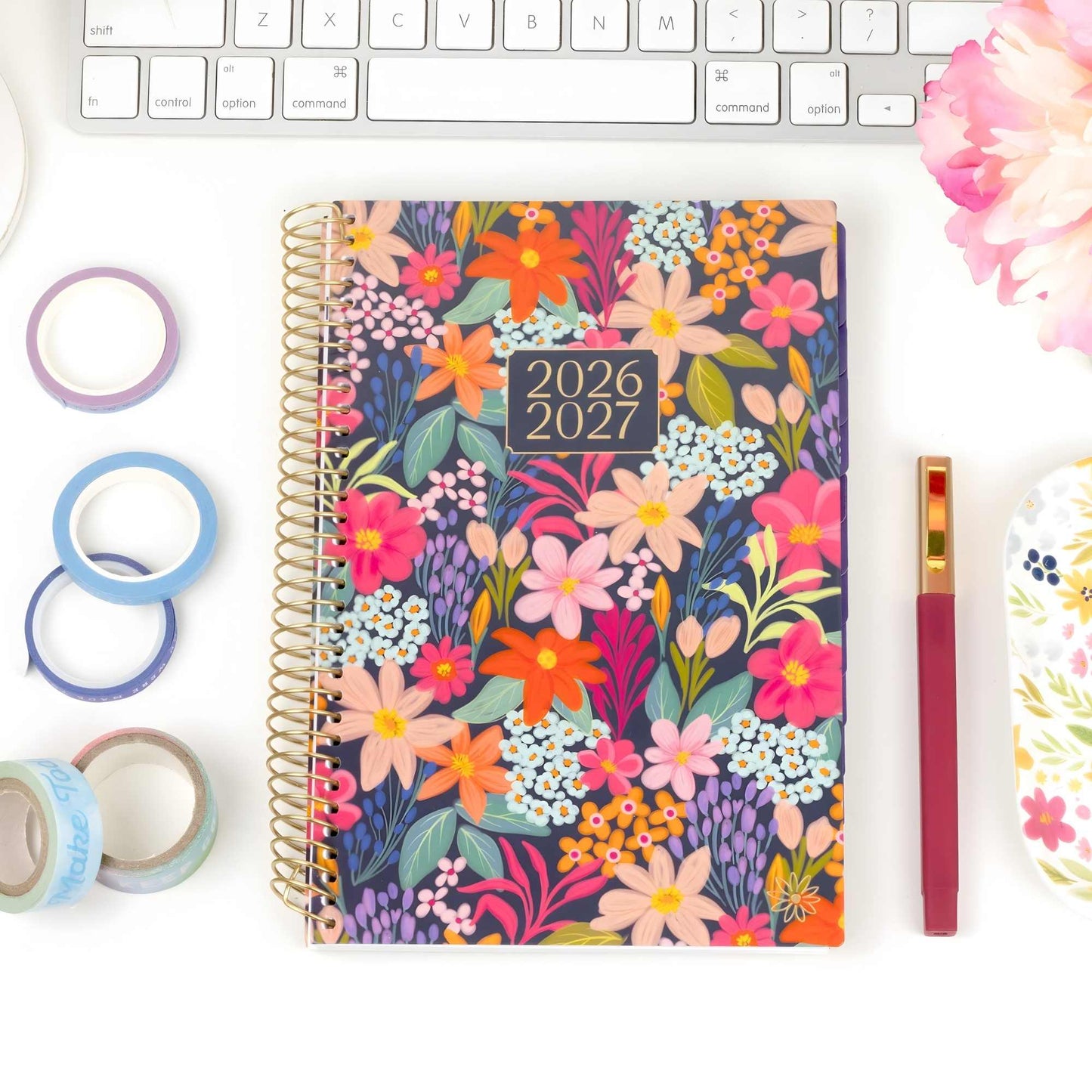 2026-2027 Soft Cover Academic Planner - 5" x 8" size: Coastal Calm