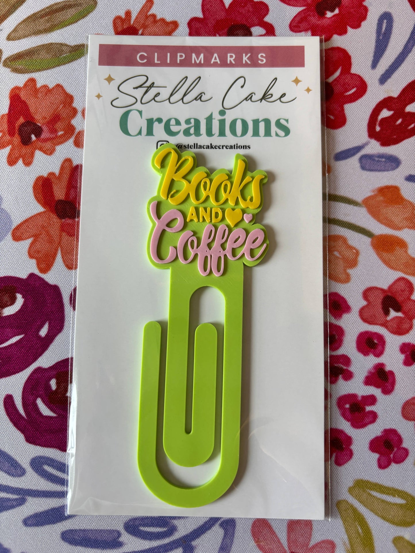 Books and Coffee Bookmarks