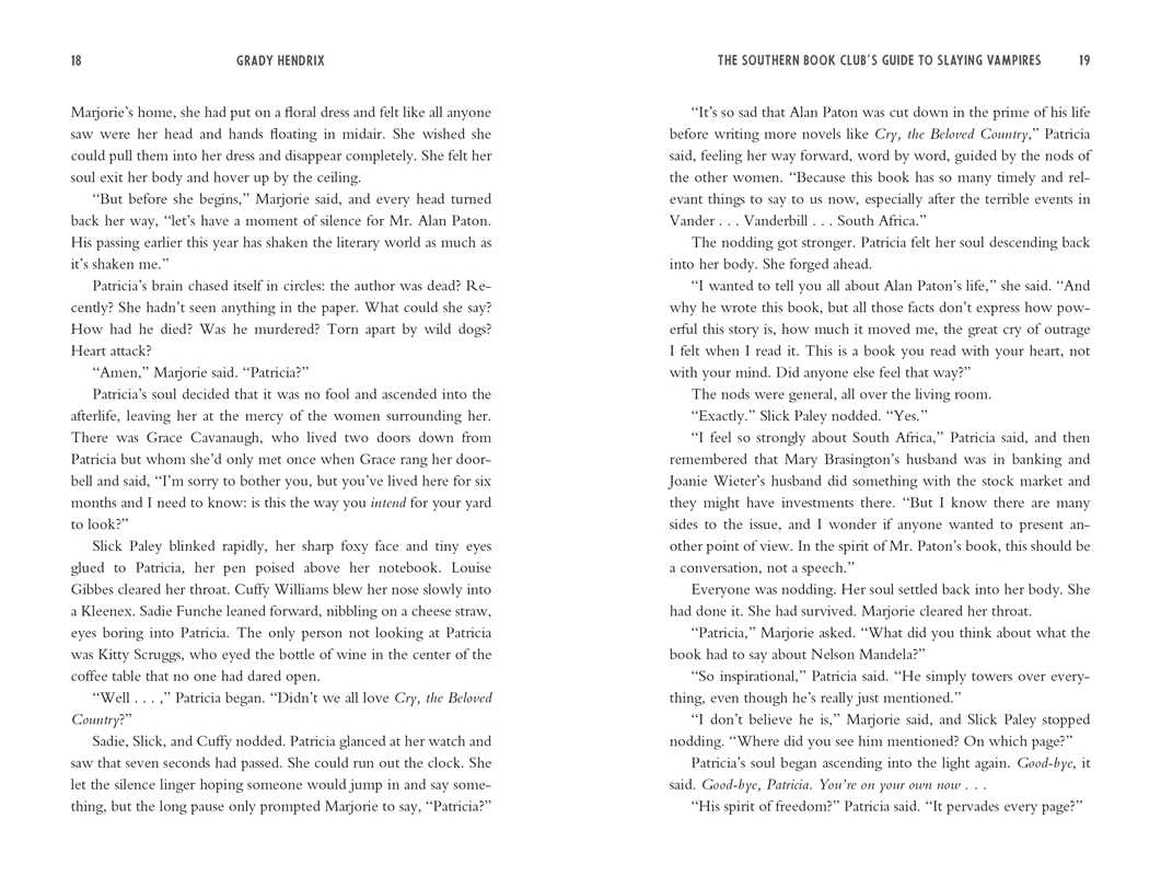 Southern Book Club's Guide to Slaying Vampires by Grady Hendrix