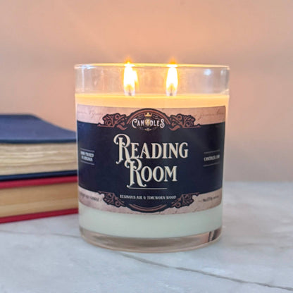 Reading Room | Bookish Merch Gift Library Candle