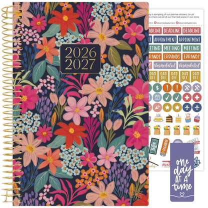 2026-2027 Soft Cover Academic Planner - 5" x 8" size: Coastal Calm