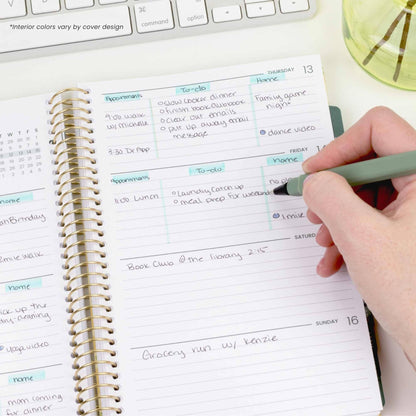 2026-2027 Soft Cover Academic Planner - 5" x 8" size: Coastal Calm