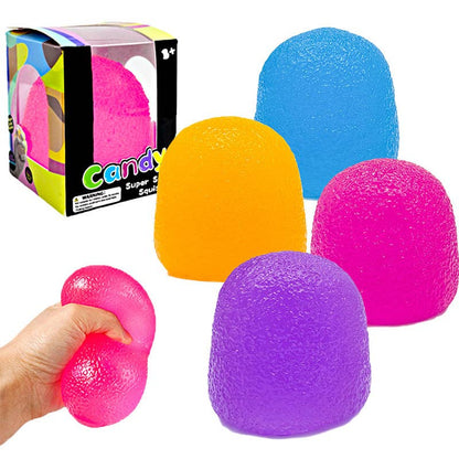 Gumdrop Textured Sensory Toy squishy fidget toy: Purple / Gumdrop