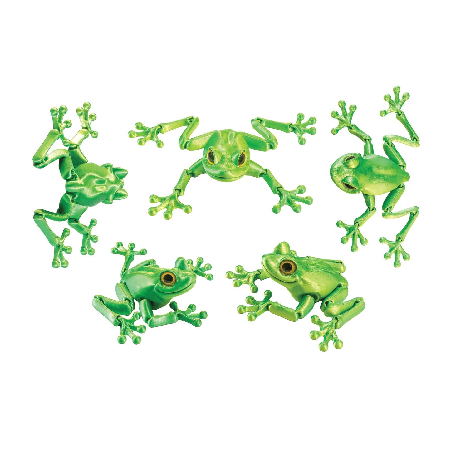 3D PRINTED TREE FROG      12/BAG***