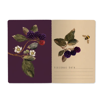 A5 Notebook -Wild Blackberry