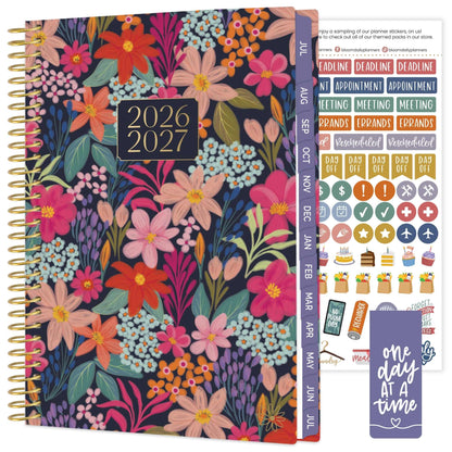 2026-2027 Soft Cover Academic Planner - 5" x 8" size: Coastal Calm