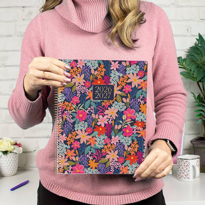 2026-27 Soft Cover Academic Planner, 8.5x11 Size: Creating A Life I Love