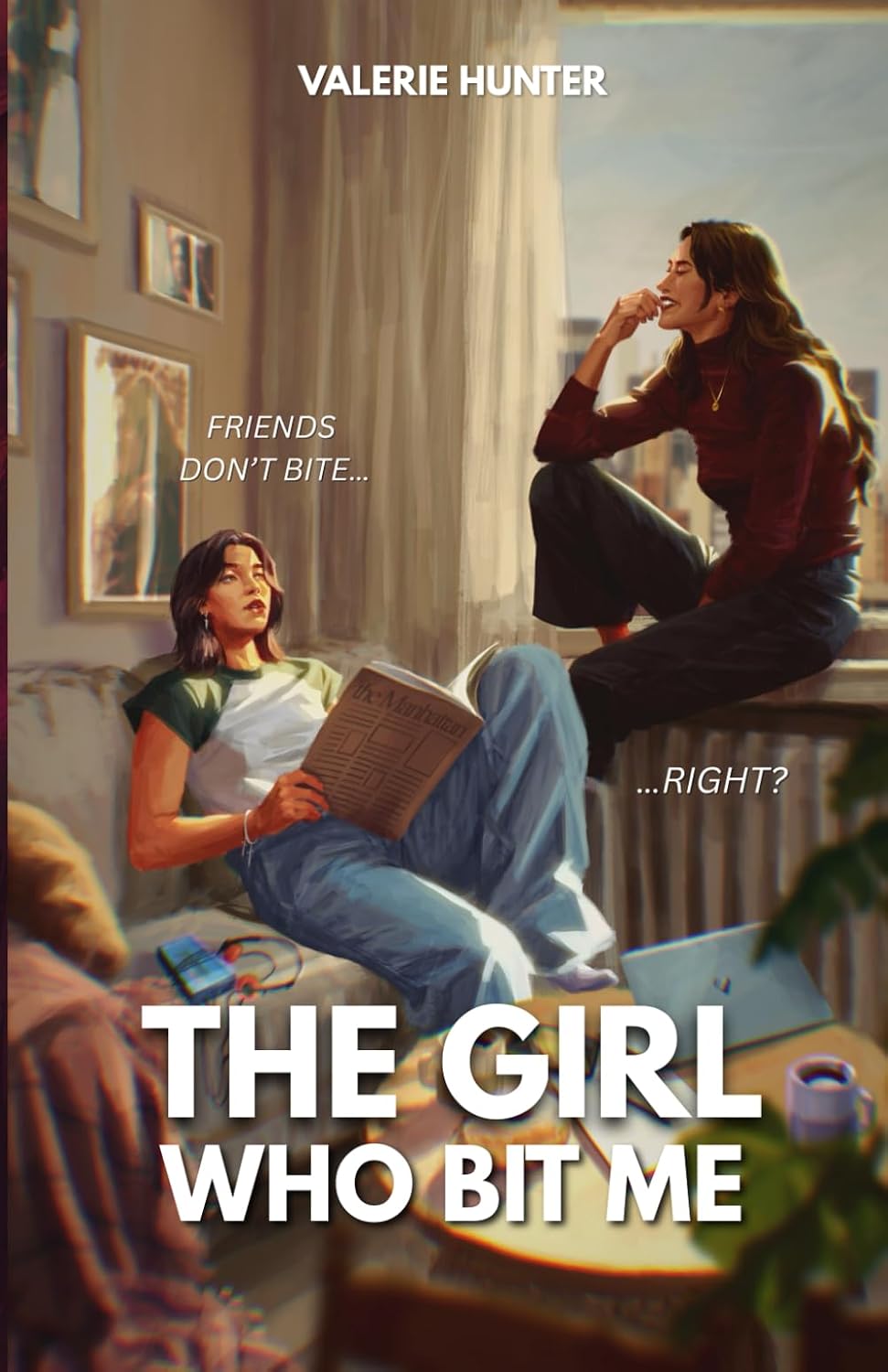The Girl Who Bit Me by Valerie Hunter