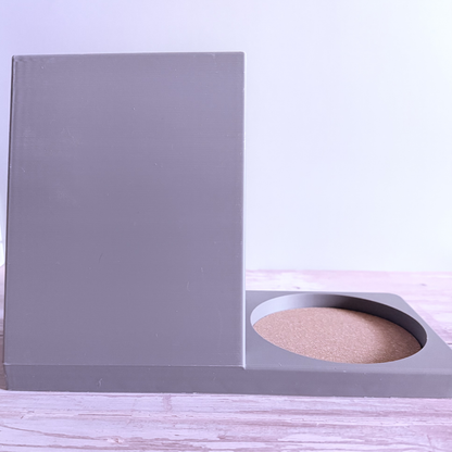 Book Stand Place Holder with Coaster