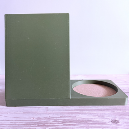 Book Stand Place Holder with Coaster
