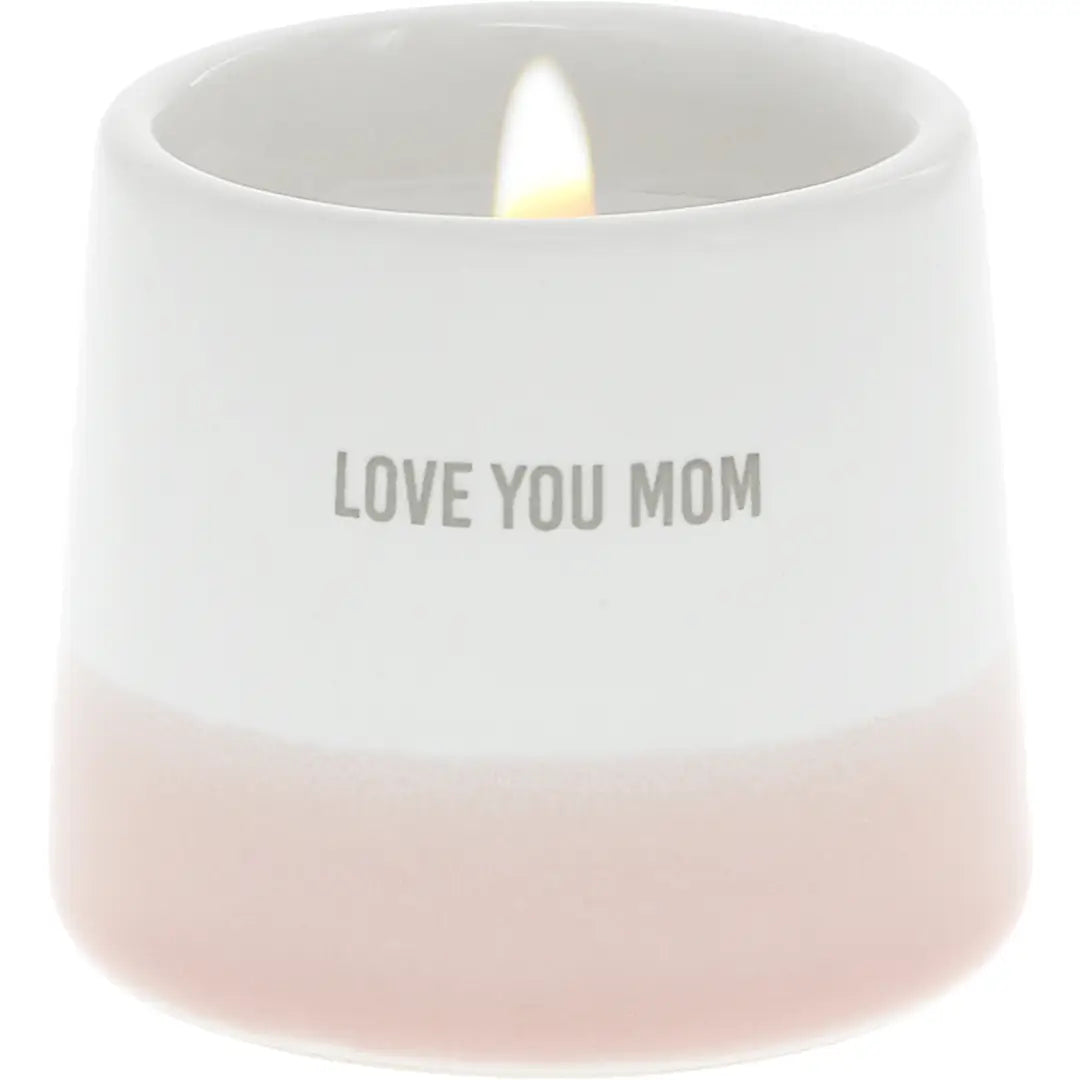 Love You Mom candle