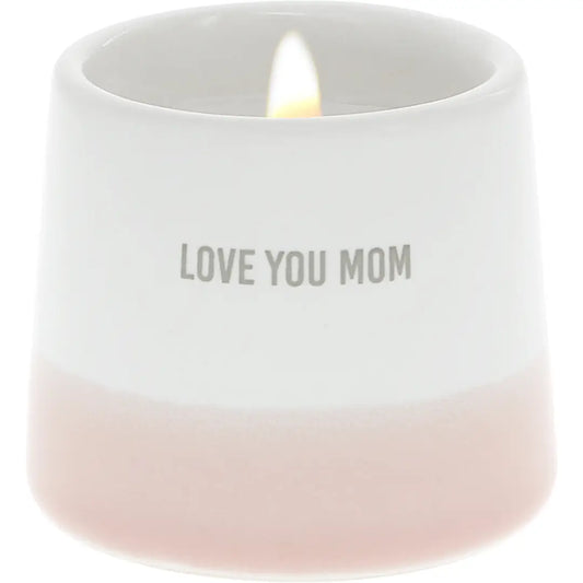 Love You Mom candle