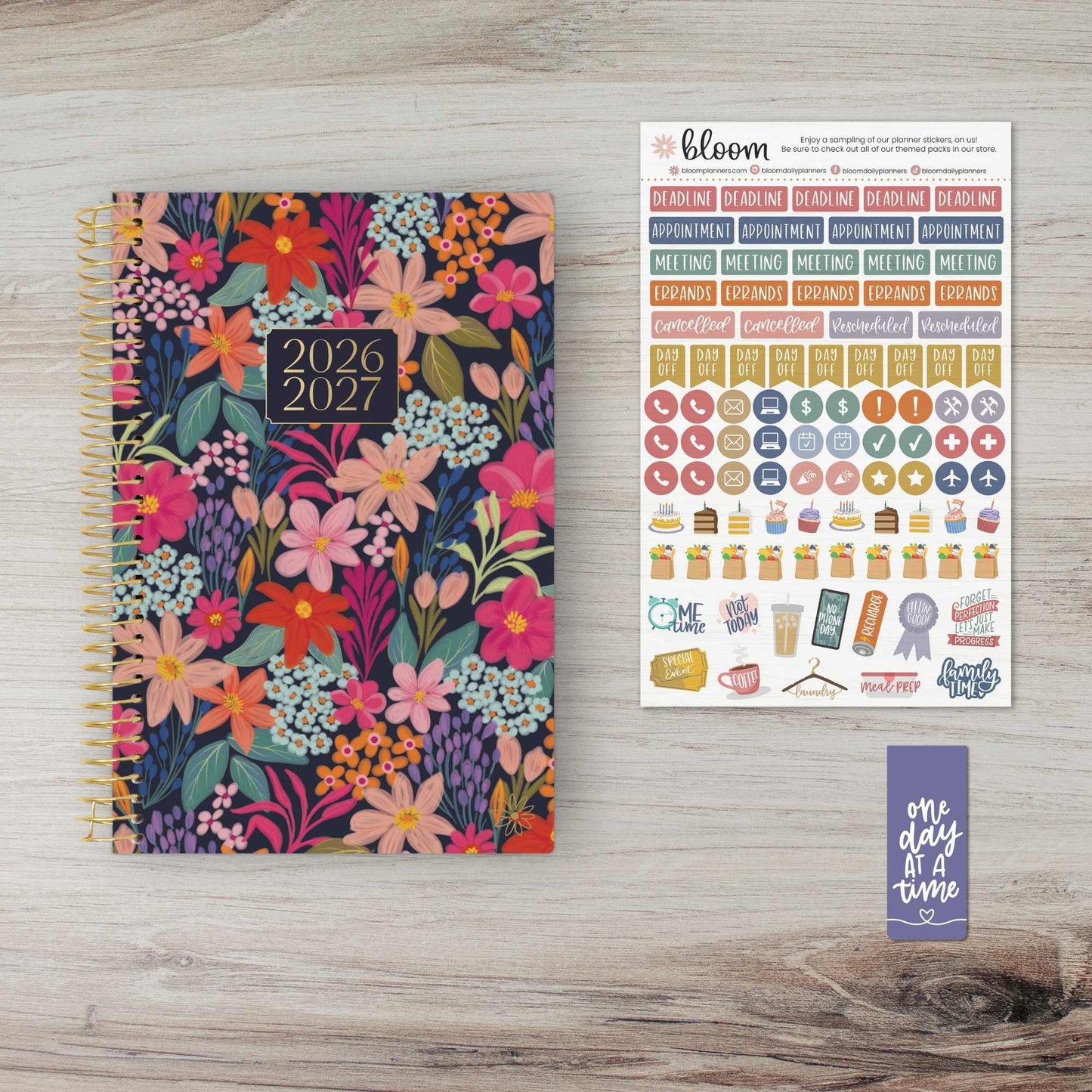 2026-2027 Soft Cover Academic Planner - 5" x 8" size: Coastal Calm