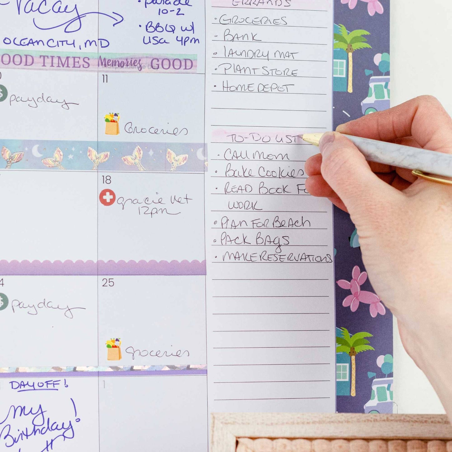 2026-27 Academic Desk & Wall Calendar - 21" x 16": Seasonal