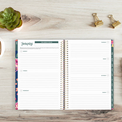Undated Planner - 5" x 8" size: Be Kind