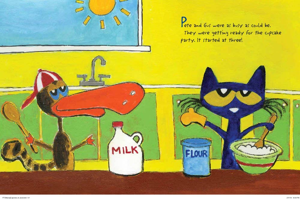 Pete the Cat and the Missing Cupcakes : James Dean