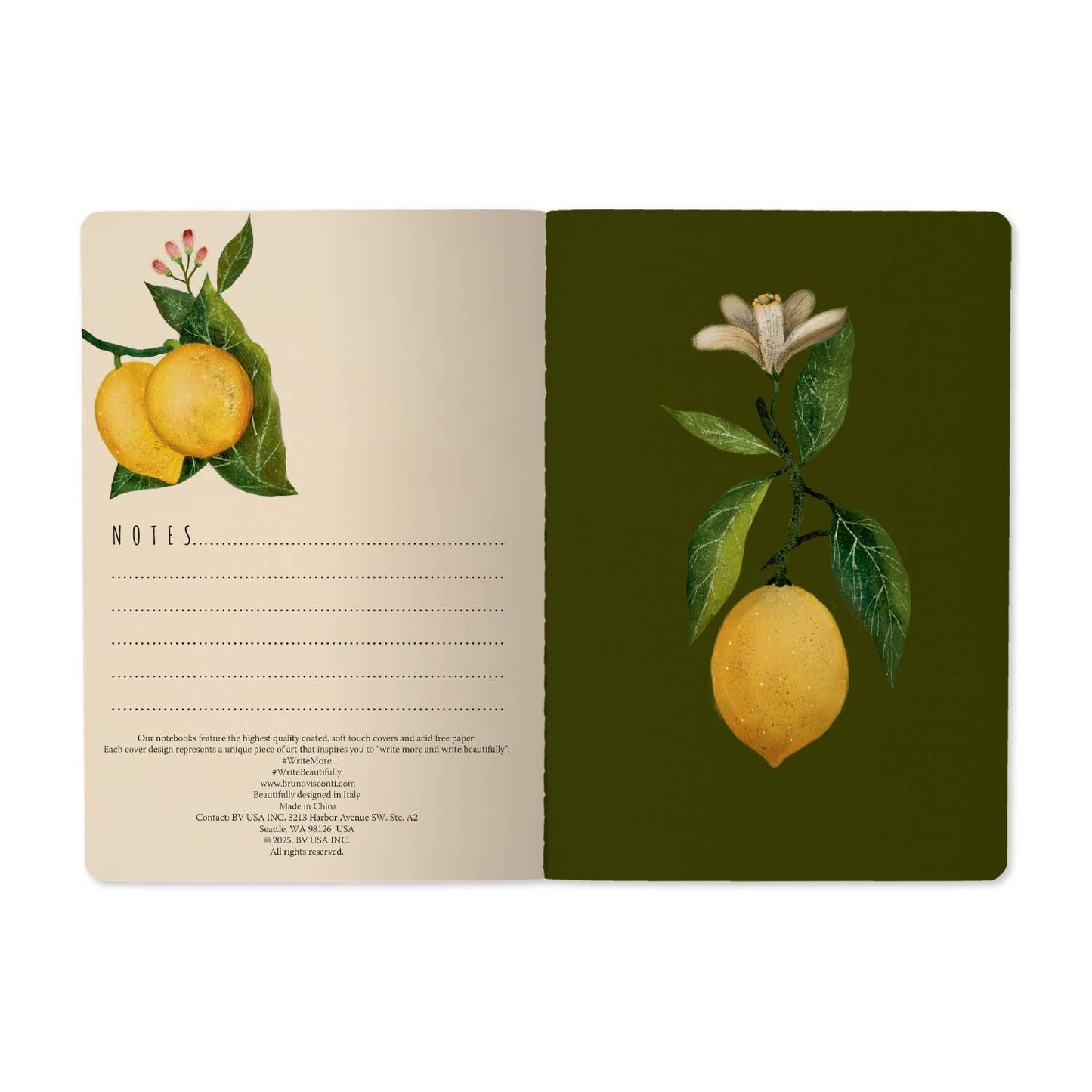 Lemon Notebook