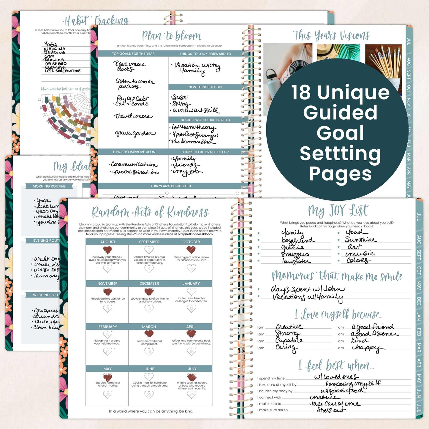 2026-27 Soft Cover Academic Planner, 8.5x11 Size: Creating A Life I Love