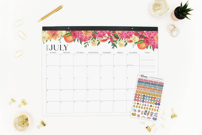 2026-27 Academic Desk & Wall Calendar - 21" x 16": Seasonal