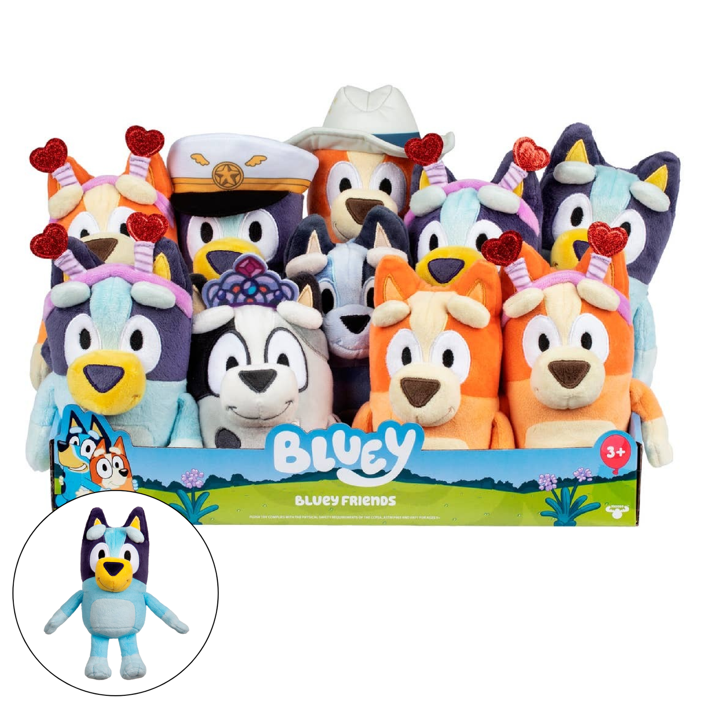 Moose Toys - Bluey Friends Mini Plush