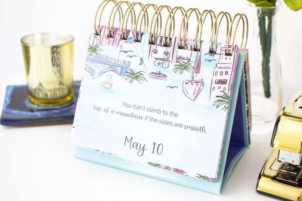 Best Is Yet To Come Daily Desk Easel