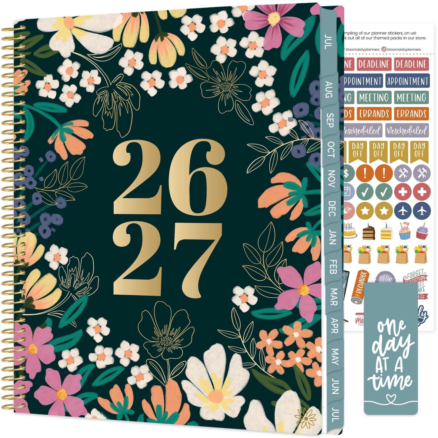 2026-27 Soft Cover Academic Planner, 8.5x11 Size: Creating A Life I Love