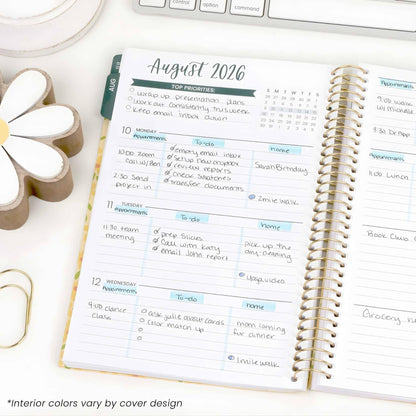 2026-2027 Soft Cover Academic Planner - 5" x 8" size: Coastal Calm