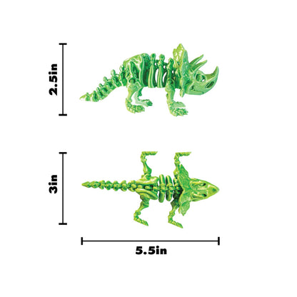 3D PRINTED DINOSAURS     12/BOX