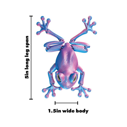 3D PRINTED TREE FROG      12/BAG***
