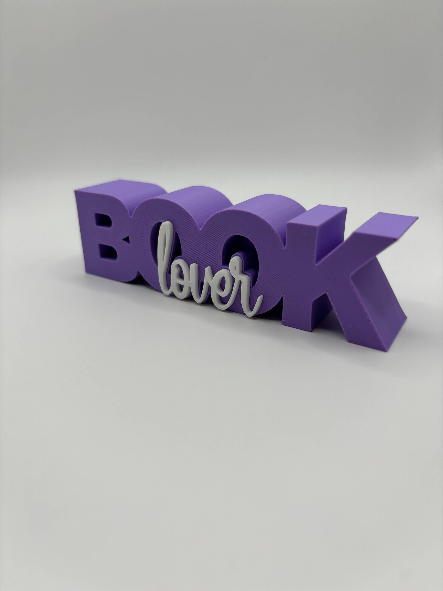 Book Lover Sign: Red
