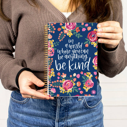 Undated Planner - 5" x 8" size: Be Kind