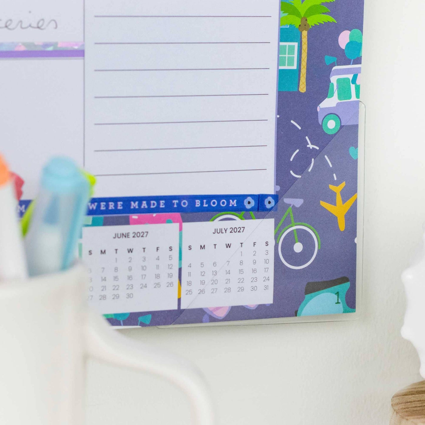 2026-27 Academic Desk & Wall Calendar - 21" x 16": Seasonal