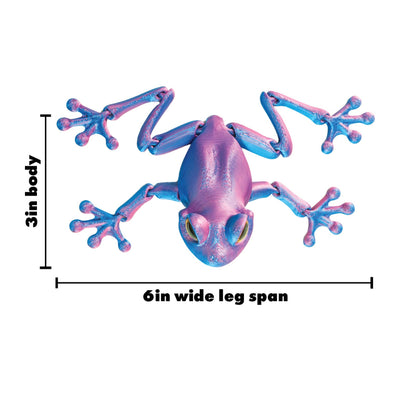 3D PRINTED TREE FROG      12/BAG***