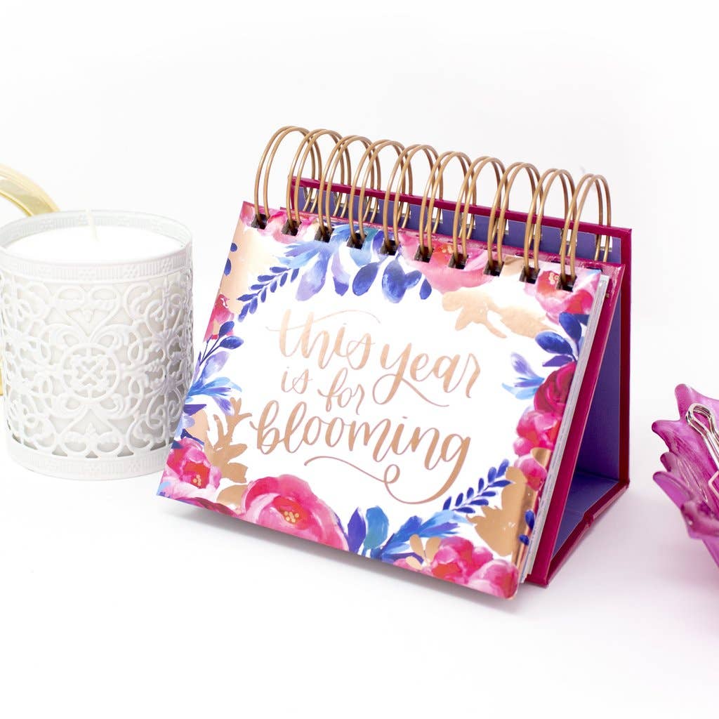 Handlettered Quotes Daily Desk Easel